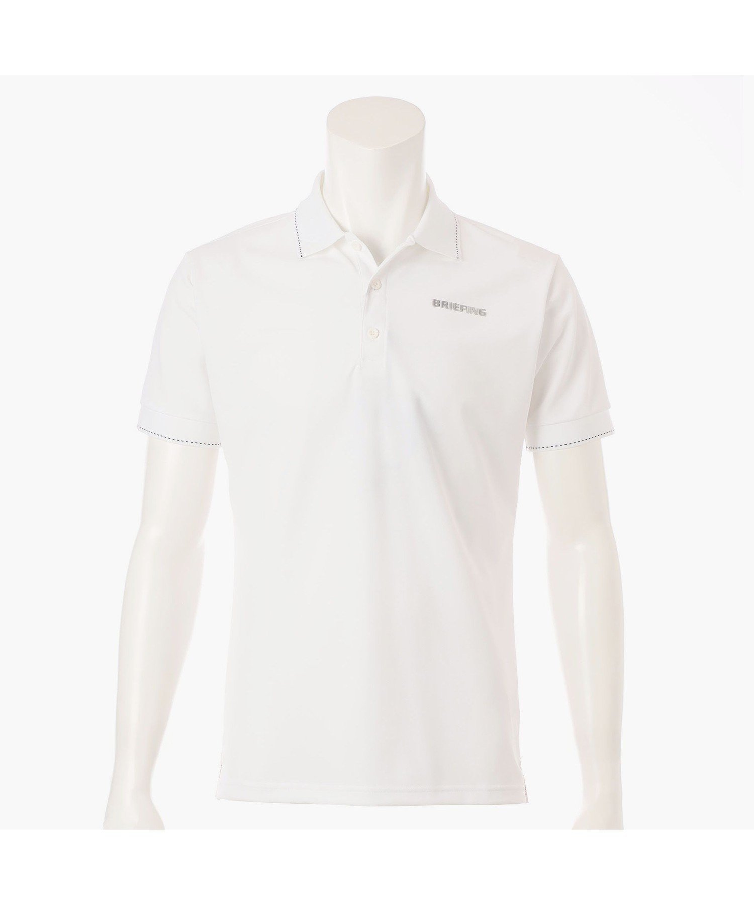 【ブリーフィング/BRIEFING / MEN】のMEN S BASIC POLO インテリア・キッズ・メンズ・レディースファッション・服の通販 founy(ファニー) 　ファッション　Fashion　メンズファッション　Fashion for Men　ゴルフ　Golf　おすすめ　Recommended / Our Picks　スタイリッシュ　Stylish, Fashionable　ファブリック　Fabric, Textile　エレガント 上品　Elegant　吸水　Absorbent, Quick-Dry　夏　Summer　定番　Standard, Basic Item　春　Spring　S/S・春夏　SS, Spring/Summer, Warm Season　軽量　Lightweight, Ultra Light　鹿の子　Piqué, Kanoko Fabric　WHITE|ID: prp329100004646841 ipo3291000000033543301