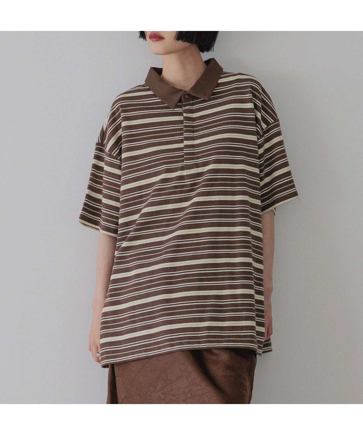 【ローリーズファーム/LOWRYS FARM】のラガーTEE インテリア・キッズ・メンズ・レディースファッション・服の通販 founy(ファニー) 　ファッション　Fashion　レディースファッション　Fashion for Women　おすすめ　Recommended / Our Picks　スウェット / スエット　Sweatshirt, Sweatwear　バランス　Balance, Style Balance　ボトム　Bottoms, Lower Wear　ボーダー　Border, Stripe　レッド38|ID: prp329100004646844 ipo3291000000033543329