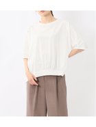 【タカキュー/TAKA-Q】の異素材切替 クルーネック ドルマンプルオーバー 人気、トレンドファッション・服の通販 founy(ファニー) ファッション Fashion レディースファッション Fashion for Women トップス・カットソー Cut & Sew Tops カジュアルプルオーバー・ニットトップス Pullovers & Knit Tops / Casual Pullovers インナー Innerwear 春 Spring 秋 Autumn カットソー Cut and Sewn Top 切替 Switching, Contrast Panel シルケット Silket, Silky Cotton ジョーゼット Georgette, Semi-Sheer Fabric ダウン Down, Puffer デニム Denim, Jeans Material バランス Balance, Style Balance フィット Fit, Slim Fit フロント Front, Front Design リラックス Relax, Relaxed Fit ワイド Wide, Wide Fit 冬 Winter / This Winter A/W・秋冬 Autumn/Winter S/S・春夏 SS, Spring/Summer, Warm Season おすすめ Recommended / Our Picks 夏 Summer ギフト プレゼント Gift / Present ビジネス 仕事 通勤 Business / Work / Commuting thumbnail 01白|ID: prp329100004646849 ipo3291000000033543395