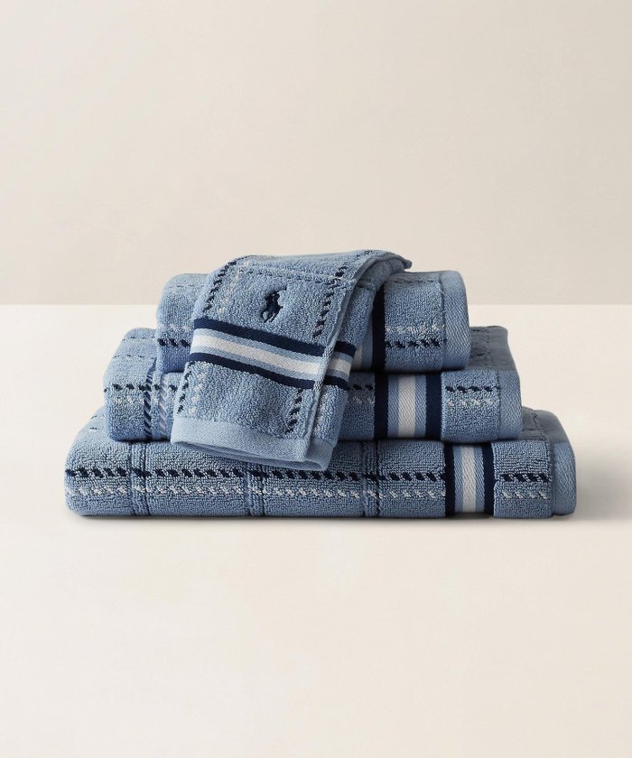【ラルフローレン/RALPH LAUREN / MEN】のDillon ウィンドウペン バスマット インテリア・キッズ・メンズ・レディースファッション・服の通販 founy(ファニー) https://founy.com/ ファッション Fashion メンズファッション Fashion for Men クラシック Classic, Timeless Style タオル Towel, Bath Towel 吸水 Absorbent, Quick-Dry |ID: prp329100004646858 ipo3291000000033543464