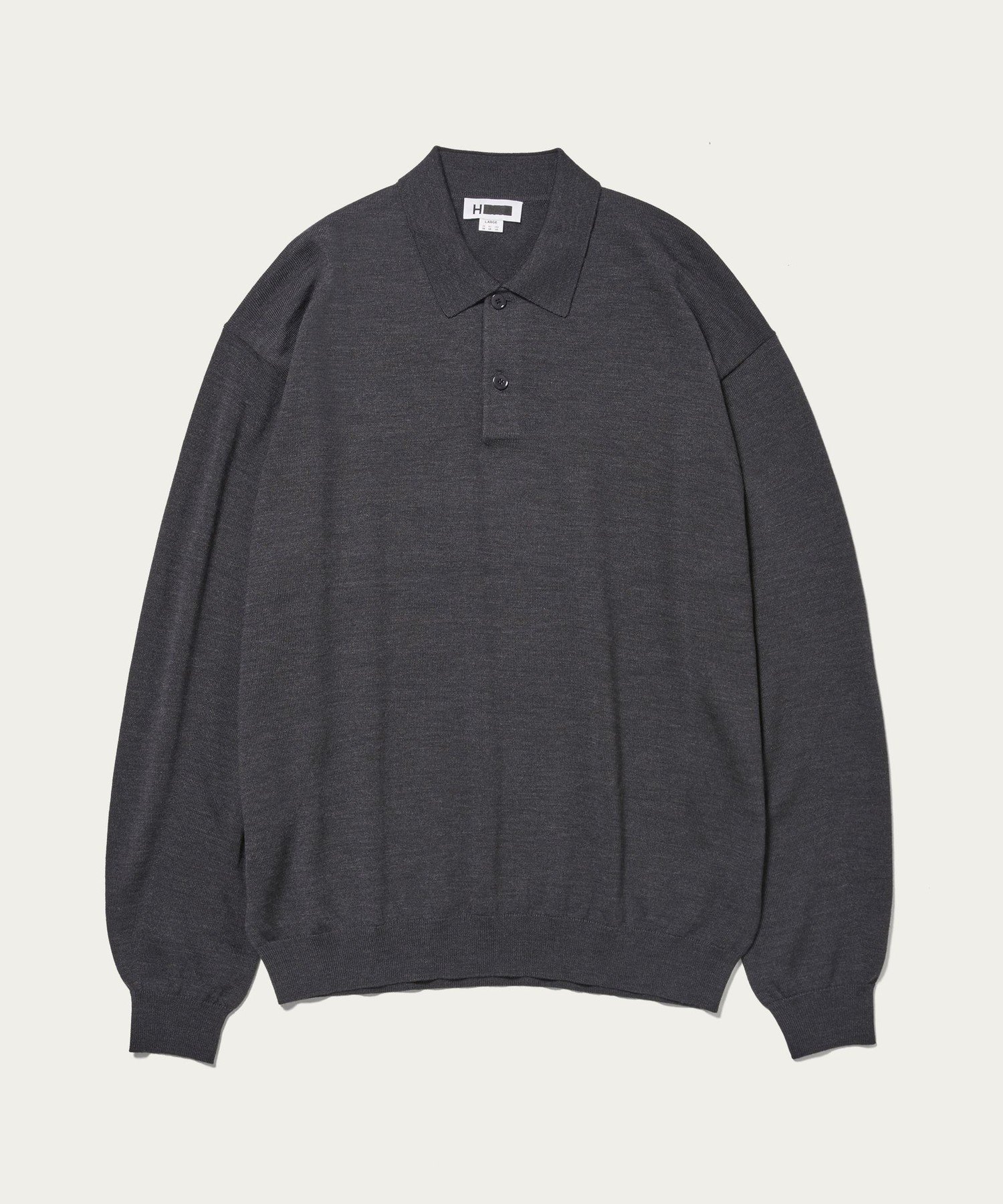 【その他のブランド/Other】のH ソリッドウール 2B ニットポロシャツ インテリア・キッズ・メンズ・レディースファッション・服の通販 founy(ファニー) 　ファッション　Fashion　メンズファッション　Fashion for Men　イタリア　Italy　クラシック　Classic, Timeless Style　バランス　Balance, Style Balance　ポロシャツ　Polo Shirt, Collared Tee　モダン　Modern, Contemporary　DK.GRAY|ID: prp329100004646861 ipo3291000000033543504