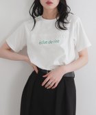 【リアン/Lian】のコンパクトエンボスロゴT オフホワイト|ID: prp329100004646863 ipo3291000000033543539