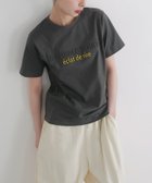 【リアン/Lian】のコンパクトエンボスロゴT チャコールグレー|ID: prp329100004646863 ipo3291000000033543544