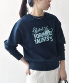 【シップス フォー ウィメン/SHIPS】の【SHIPS any別注】THE KNiTS ロゴ スウェット 25SS ネイビー|ID: prp329100004646866 ipo3291000000033543581