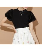 【ウィルセレクション/WILLSELECTION】の【8/8(fri)10時発売】ファースリーブニットプルオーバー 人気、トレンドファッション・服の通販 founy(ファニー) ファッション Fashion レディースファッション Fashion for Women トップス・カットソー Cut & Sew Tops ニット Knit Tops & Sweaters カジュアルプルオーバー・ニットトップス Pullovers & Knit Tops / Casual Pullovers 秋 Autumn スリーブ Sleeve, Long Sleeve / Short Sleeve バランス Balance, Style Balance フィット Fit, Slim Fit フェイクファー Faux Fur, Imitation Fur 半袖 Short Sleeve, Half Sleeve ラベンダー Lavender リボン Ribbon, Bow エレガント 上品 Elegant thumbnail ブラック|ID: prp329100004646869 ipo3291000000033543616