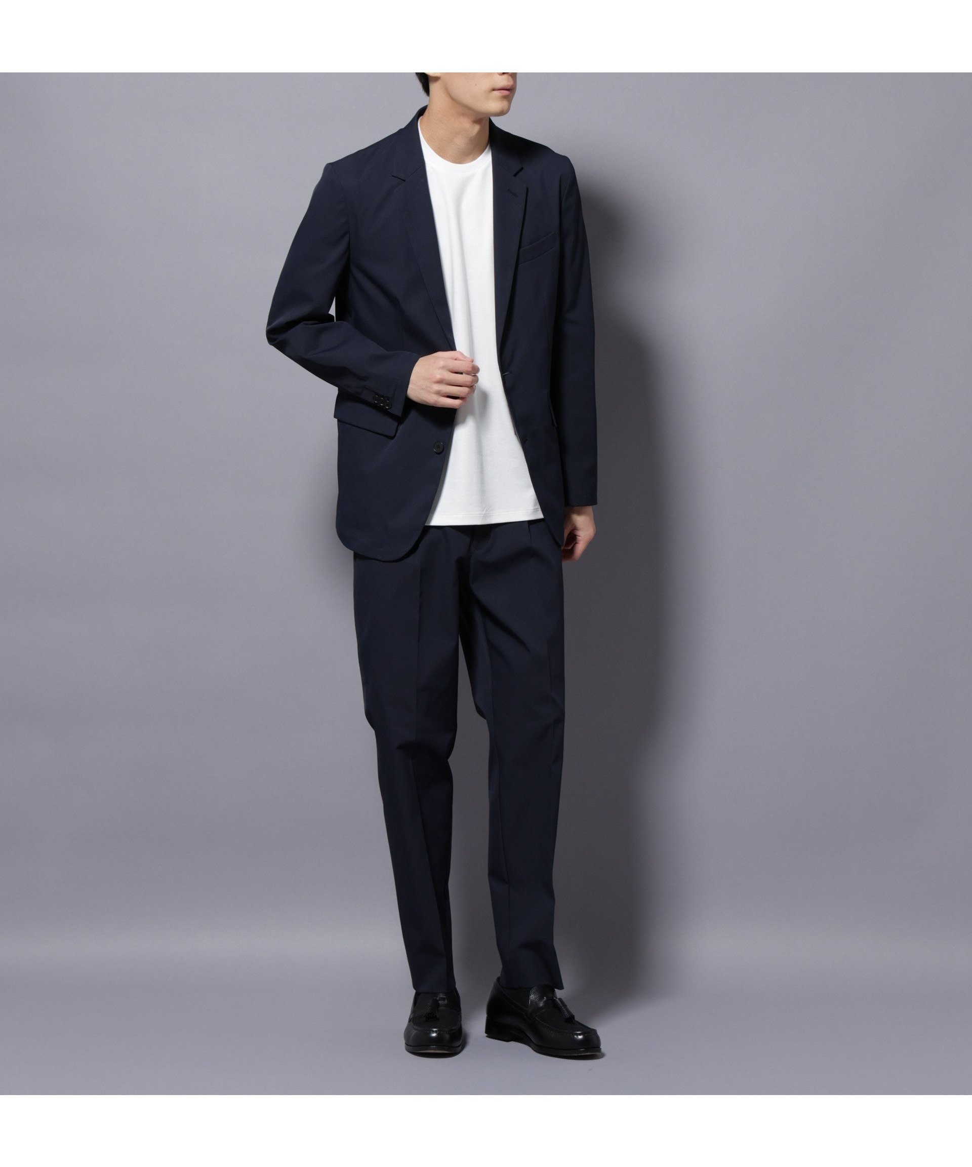 【ナノ ユニバース/nano universe / MEN】の「Rain Comfort Suit Damerino」RE;NAPES/撥水 インテリア・キッズ・メンズ・レディースファッション・服の通販 founy(ファニー) 　ファッション　Fashion　メンズファッション　Fashion for Men　イタリア　Italy　カッティング　Cutting Detail　クラシック　Classic, Timeless Style　軽量　Lightweight, Ultra Light　シューズ　Shoes, Footwear　ストレッチ　Stretch, Stretchy Fabric　スマート　Smart, Elegant　スーツ　Suit, Formalwear　セットアップ　Set-Up, Coordinated Outfit　定番　Standard, Basic Item　フィット　Fit, Slim Fit　フロント　Front, Front Design　おすすめ　Recommended / Our Picks　エレガント 上品　Elegant　2025年　2025　2025春夏・S/S　Spring/Summer 2025 SS25　ネイビー|ID: prp329100004646874 ipo3291000000033543662