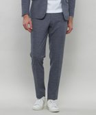 【マッキントッシュ ロンドン/MACKINTOSH LONDON / MEN】の【FLEX JERSEY】サマーウールジャージーセットアップパンツ 人気、トレンドファッション・服の通販 founy(ファニー) ファッション Fashion メンズファッション Fashion for Men ボトムス Bottoms おすすめ Recommended / Our Picks サマー Summer, Summer Style シンプル Simple, Minimal ジャケット Jacket, Outerwear セットアップ Set-Up, Coordinated Outfit メランジ Melange, Mixed Yarn リラックス Relax, Relaxed Fit 夏 Summer 春 Spring 秋 Autumn thumbnail ブルー|ID: prp329100004646879 ipo3291000000033543754