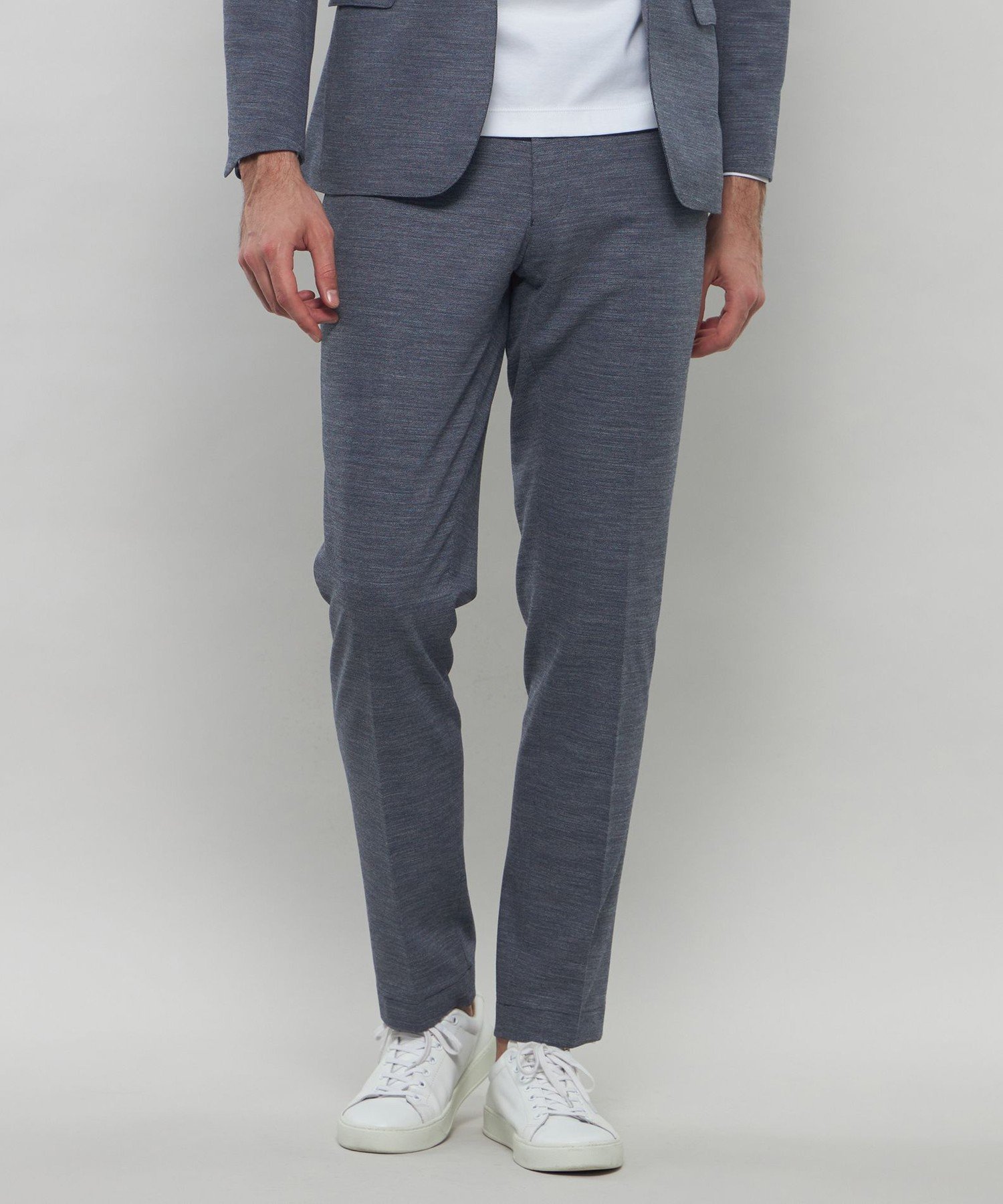 【マッキントッシュ ロンドン/MACKINTOSH LONDON / MEN】の【FLEX JERSEY】サマーウールジャージーセットアップパンツ インテリア・キッズ・メンズ・レディースファッション・服の通販 founy(ファニー) 　ファッション　Fashion　メンズファッション　Fashion for Men　ボトムス　Bottoms　おすすめ　Recommended / Our Picks　サマー　Summer, Summer Style　シンプル　Simple, Minimal　ジャケット　Jacket, Outerwear　セットアップ　Set-Up, Coordinated Outfit　メランジ　Melange, Mixed Yarn　リラックス　Relax, Relaxed Fit　夏　Summer　春　Spring　秋　Autumn　ブルー|ID: prp329100004646879 ipo3291000000033543754
