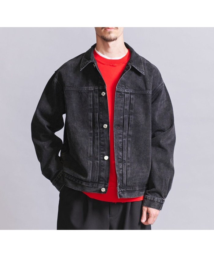【ビューティ&ユース ユナイテッドアローズ/BEAUTY&YOUTH / UNITED ARROWS / MEN】のST/BIO ブラック デニム ジャケット インテリア・キッズ・メンズ・レディースファッション・服の通販 founy(ファニー) https://founy.com/ ファッション Fashion メンズファッション Fashion for Men ショルダー Shoulder, Shoulder Strap シンプル Simple, Minimal ジャケット Jacket, Outerwear スタンダード Standard, Basic スニーカー Sneakers, Trainers スラックス Slacks, Dress Pants デニム Denim, Jeans Material ドロップ Drop Shoulder, Dropped Style ベーシック Basic, Essential ポケット Pocket, Pocket Detail モダン Modern, Contemporary リラックス Relax, Relaxed Fit ワイド Wide, Wide Fit 冬 Winter / This Winter A/W・秋冬 Autumn/Winter おすすめ Recommended / Our Picks |ID: prp329100004646896 ipo3291000000033543968