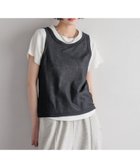 【ローリーズファーム/LOWRYS FARM】のタンクレイヤードSETTシャツ 人気、トレンドファッション・服の通販 founy(ファニー) ファッション Fashion レディースファッション Fashion for Women トップス・カットソー Cut & Sew Tops シャツ・ブラウス・オフィスカジュアル Elegant Blouses & Button-Ups ロングTシャツ・Tシャツ Longline T-Shirts & Tees おすすめ Recommended / Our Picks インナー Innerwear シアー Sheer, See-Through ストレッチ Stretch, Stretchy Fabric タンク Tank Top, Sleeveless Top トレンド Trend, Trending Now ビスチェ Bustier, Corset Top ボトム Bottoms, Lower Wear 夏 Summer thumbnail ブラック09|ID: prp329100004646914 ipo3291000000033544146