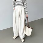 【ココモモ/COCOMOMO】のワイドパンツ コクーンパンツ ポケット付き レディース コクーン ワイド アイボリー|ID: prp329100004646926 ipo3291000000033544323