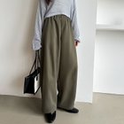 【ココモモ/COCOMOMO】のワイドパンツ コクーンパンツ ポケット付き レディース コクーン ワイド カーキ|ID: prp329100004646926 ipo3291000000033544324