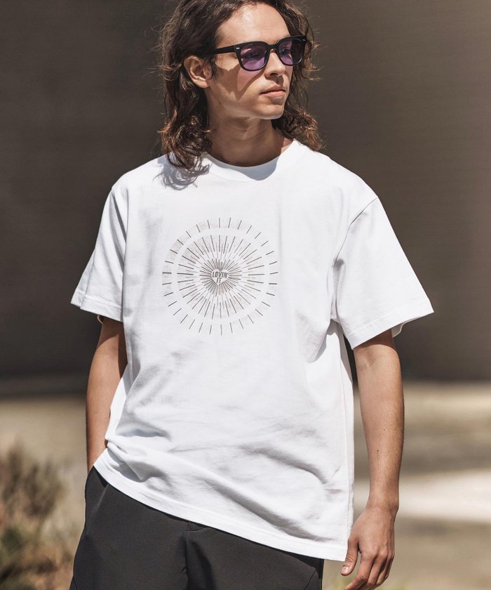 【その他のブランド/Other】のmt9722- プリントT_Circle Heat Tシャツ インテリア・キッズ・メンズ・レディースファッション・服の通販 founy(ファニー) https://founy.com/ ファッション Fashion メンズファッション Fashion for Men グラフィック Graphic, Graphic Design サークル Circle, Round Design スタンダード Standard, Basic フィット Fit, Slim Fit プリント Print, Printed Pattern |ID: prp329100004646927 ipo3291000000033544336