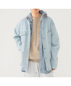 【ビームス/BEAMS / MEN】の【秋まで使える】デニム ルーズ カバーオール 長袖 はおりもの ジャケット ICE_WASH|ID: prp329100004646929 ipo3291000000033544380