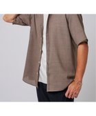 【エディフィス/EDIFICE / MEN】の接触冷感 吸水速乾 EVALET メッシュ バンドカラー シャツ ベージュ|ID: prp329100004646930 ipo3291000000033544393