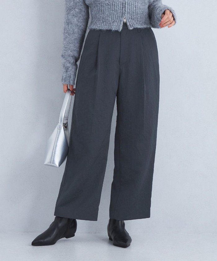 【ユナイテッドアローズ/UNITED ARROWS】のサテン スラックス パンツ インテリア・キッズ・メンズ・レディースファッション・服の通販 founy(ファニー) https://founy.com/ ファッション Fashion レディースファッション Fashion for Women パンツ Pants & Trousers サテン Satin, Glossy Fabric スラックス Slacks, Dress Pants |ID: prp329100004646933 ipo3291000000033544436