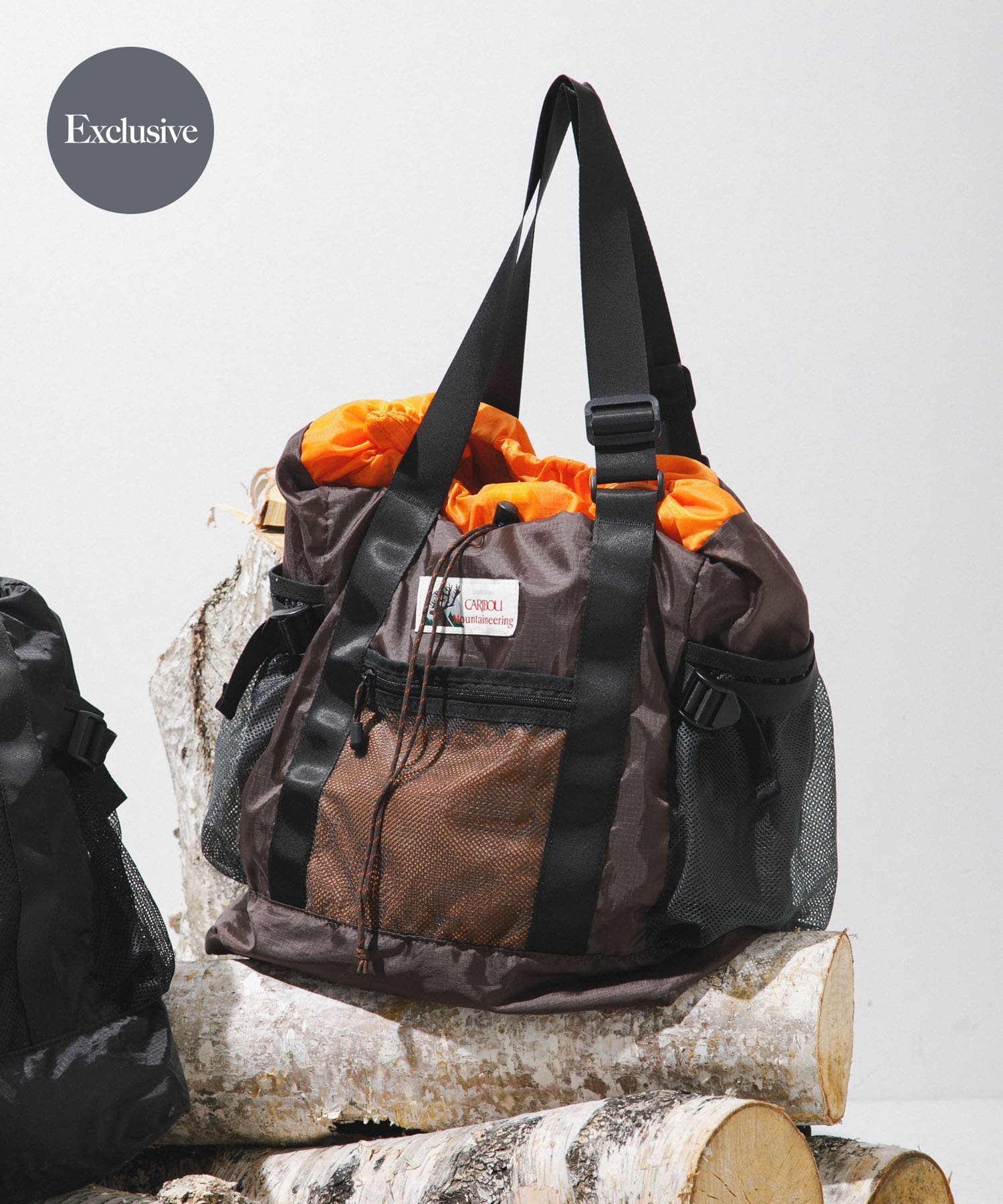 【アーバンリサーチ ドアーズ/URBAN RESEARCH DOORS / MEN】の『別注』Caribou Mountaineering*EKAL L.WEIGHT PACKTOTE インテリア・キッズ・メンズ・レディースファッション・服の通販 founy(ファニー) 　ファッション　Fashion　メンズファッション　Fashion for Men　アウトドア　Outdoor Clothing　ヴィンテージ　Vintage Style　カリフォルニア　California, Cali Style　クラシック　Classic, Timeless Style　コンパクト　Compact, Small Size　軽量　Lightweight, Ultra Light　ポケット　Pocket, Pocket Detail　別注　Limited Edition, Custom Order　メッシュ　Mesh, Net Fabric　A/W・秋冬　Autumn/Winter　冬　Winter / This Winter　2025年　2025　2025-2026秋冬・A/W　Autumn/Winter 2025–26 AW25–26　BROWN|ID: prp329100004646937 ipo3291000000033544467