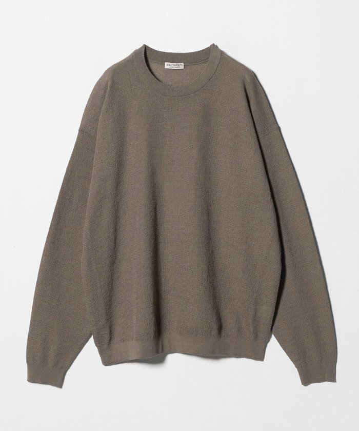 【ビューティ&ユース ユナイテッドアローズ/BEAUTY&YOUTH / UNITED ARROWS / MEN】のエア ミラノ クルーネック ニット 抗菌防臭 インテリア・キッズ・メンズ・レディースファッション・服の通販 founy(ファニー) https://founy.com/ ファッション Fashion メンズファッション Fashion for Men 秋 Autumn 抗菌 Antibacterial, Bacteria-Resistant シアー Sheer, See-Through シンプル Simple, Minimal スラックス Slacks, Dress Pants デニム Denim, Jeans Material フラット Flat, Flat Shoes ミラノ Milano Style, Italian-Inspired ミラノリブ Milano Rib, Milano Stitch ワイド Wide, Wide Fit 夏 Summer エレガント 上品 Elegant |ID: prp329100004646948 ipo3291000000033544616