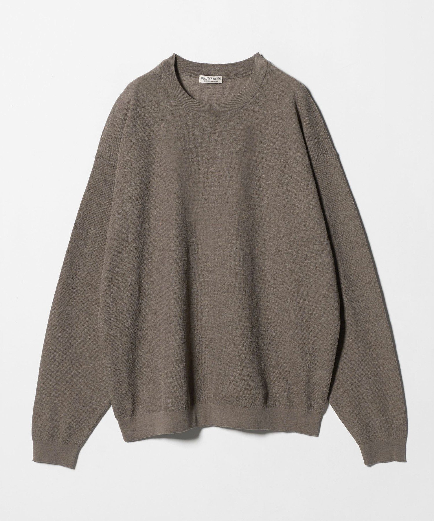 【ビューティ&ユース ユナイテッドアローズ/BEAUTY&YOUTH / UNITED ARROWS / MEN】のエア ミラノ クルーネック ニット 抗菌防臭 人気、トレンドファッション・服の通販 founy(ファニー) 　ファッション　Fashion　メンズファッション　Fashion for Men　秋　Autumn　抗菌　Antibacterial, Bacteria-Resistant　シアー　Sheer, See-Through　シンプル　Simple, Minimal　スラックス　Slacks, Dress Pants　デニム　Denim, Jeans Material　フラット　Flat, Flat Shoes　ミラノ　Milano Style, Italian-Inspired　ミラノリブ　Milano Rib, Milano Stitch　ワイド　Wide, Wide Fit　夏　Summer　エレガント 上品　Elegant　 other-1|ID: prp329100004646948 ipo3291000000033544616