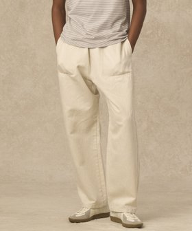 【ビショップ/Bshop / MEN】のコットンリネン イージーパンツ MEN 人気、トレンドファッション・服の通販 founy(ファニー) ファッション Fashion メンズファッション Fashion for Men ボトムス Bottoms ツイル Twist, Twisted Detail テーパード Tapered, Tapered Pants ドローコード Drawcord, Drawstring Cord ポケット Pocket, Pocket Detail リネン Linen, Linen Fabric |ID:prp329100004646967