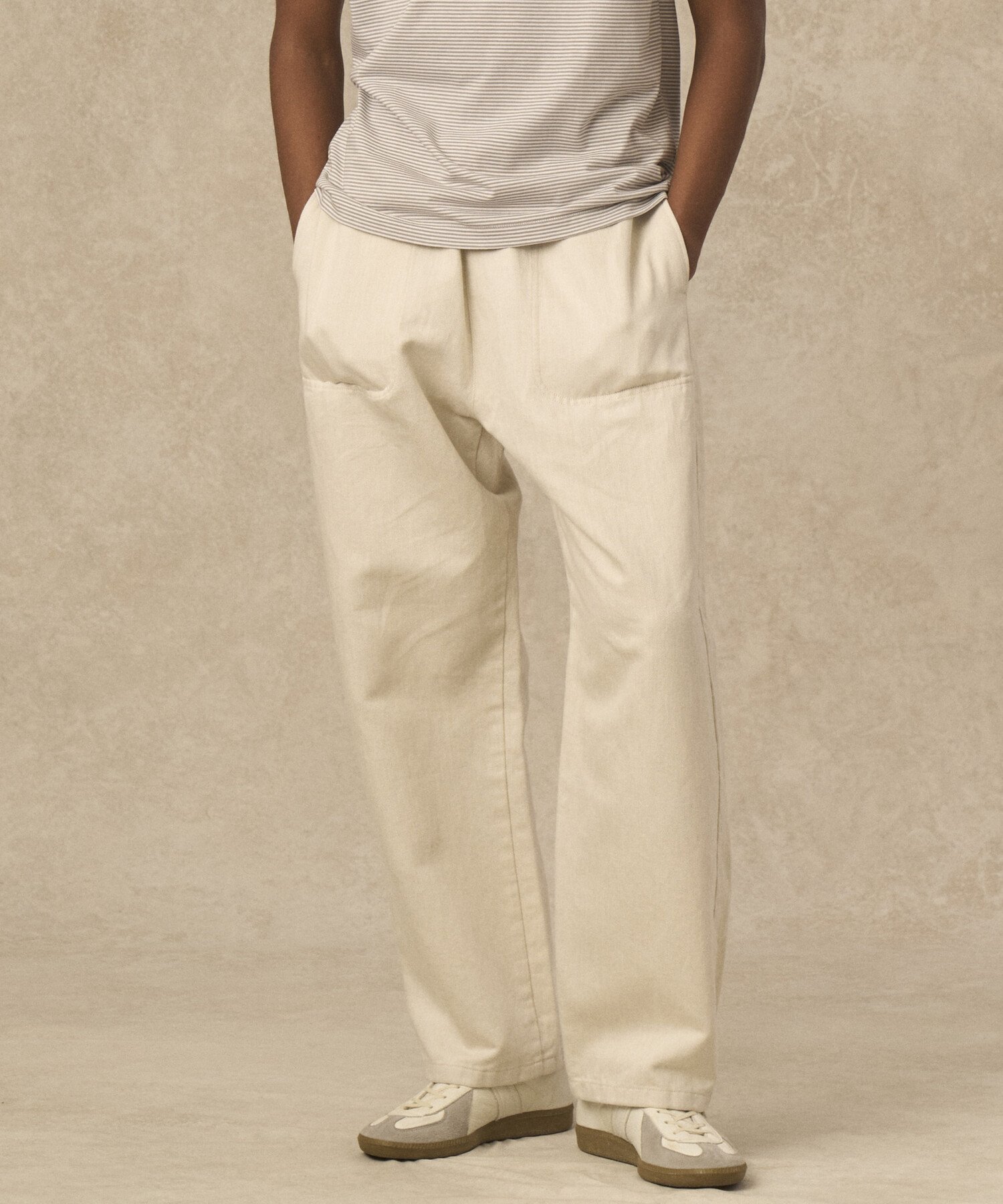 【ビショップ/Bshop / MEN】のコットンリネン イージーパンツ MEN 人気、トレンドファッション・服の通販 founy(ファニー) 　ファッション　Fashion　メンズファッション　Fashion for Men　ボトムス　Bottoms　ツイル　Twist, Twisted Detail　テーパード　Tapered, Tapered Pants　ドローコード　Drawcord, Drawstring Cord　ポケット　Pocket, Pocket Detail　リネン　Linen, Linen Fabric　 other-1|ID: prp329100004646967 ipo3291000000033544762