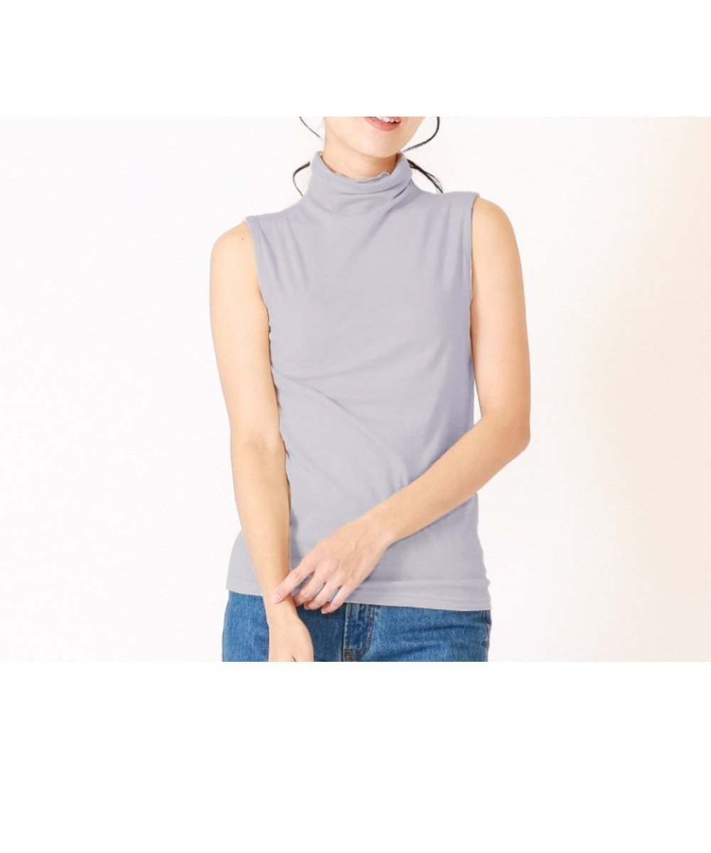 【ローラ/Rora】のUVボトルネックタンクトップ インテリア・キッズ・メンズ・レディースファッション・服の通販 founy(ファニー) 　ファッション　Fashion　レディースファッション　Fashion for Women　インナー　Innerwear　カメラ　Camera Accessories　サマー　Summer, Summer Style　シンプル　Simple, Minimal　ストレッチ　Stretch, Stretchy Fabric　タンク　Tank Top, Sleeveless Top　トレンド　Trend, Trending Now　フィット　Fit, Slim Fit　ボトルネック　Bottle Neck, Mock Neck　無地　Plain, Solid Color　冬　Winter / This Winter　A/W・秋冬　Autumn/Winter　おすすめ　Recommended / Our Picks　夏　Summer　81.サックス|ID: prp329100004647011 ipo3291000000033545180