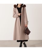 【プロポーション ボディドレッシング/PROPORTION BODY DRESSING】のモッサフードフェイクファーロングコート 人気、トレンドファッション・服の通販 founy(ファニー) ファッション Fashion レディースファッション Fashion for Women アウター Coat / Outerwear Collection コート・ロングコート・ピーコート Long Coats, Peacoats & More フェイクファー Faux Fur, Imitation Fur フェミニン Feminine, Girly メルトン Melton, Heavy Wool ロング Long, Long-Length 日本製 Made In Japan 防寒 Cold Protection, Winter-Ready thumbnail ベージュ|ID: prp329100004647040 ipo3291000000033545365