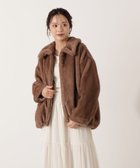 【プロポーション ボディドレッシング/PROPORTION BODY DRESSING】のフェイクファーブルゾン 人気、トレンドファッション・服の通販 founy(ファニー) ファッション Fashion レディースファッション Fashion for Women アウター Coat / Outerwear Collection ブルゾンジャケット・スポーティアウター Blouson Jackets ドローコード Drawcord, Drawstring Cord フェイクファー Faux Fur, Imitation Fur 防寒 Cold Protection, Winter-Ready thumbnail ブラウン|ID: prp329100004647044 ipo3291000000033611662