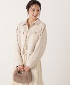 【プロポーション ボディドレッシング/PROPORTION BODY DRESSING】のフェイクスエード調ブルゾン 人気、トレンドファッション・服の通販 founy(ファニー) ファッション Fashion レディースファッション Fashion for Women アウター Coat / Outerwear Collection ブルゾンジャケット・スポーティアウター Blouson Jackets ストレッチ Stretch, Stretchy Fabric セットアップ Set-Up, Coordinated Outfit フォルム Silhouette, Form ブルゾン Blouson, Bomber Jacket thumbnail ベージュ|ID: prp329100004647057 ipo3291000000033611710