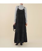 【マイカ ディール/MICA & DEAL】の【marmors】velour cami one-piece 人気、トレンドファッション・服の通販 founy(ファニー) ファッション Fashion レディースファッション Fashion for Women トップス・カットソー Cut & Sew Tops ベロアトップス Velour Tops / Velvet-Look Items おすすめ Recommended / Our Picks キャミワンピース Cami Dress, Slip Dress ギャザー Gathered, Ruffled シルク Silk, 100% Silk ジャケット Jacket, Outerwear スリット Slit, Slit Detail ベロア Velour, Soft Velvet ポケット Pocket, Pocket Detail エレガント 上品 Elegant thumbnail BLACK|ID: prp329100004647073 ipo3291000000033610195
