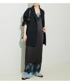 【スローブ イエナ/SLOBE IENA】の《WEB限定/追加 》レースサテンワンピース ブラック|ID:prp329100004647076