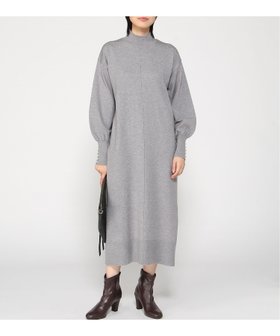 【インタープラネット/INTERPLANET】の袖口BACKパールデザインニットワンピース 人気、トレンドファッション・服の通販 founy(ファニー) ファッション Fashion レディースファッション Fashion for Women ワンピース Dresses ニットワンピース Knit Dresses カフス Cuff Design シンプル Simple, Minimal スリット Slit, Slit Detail 人気 Popular, Best Seller パール Pearl, Pearl Accent ベーシック Basic, Essential ボトルネック Bottle Neck, Mock Neck エレガント 上品 Elegant |ID:prp329100004647084
