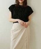 【その他のブランド/Other】のウェーブデザインカットソー ブラック|ID: prp329100004647093 ipo3291000000033545634