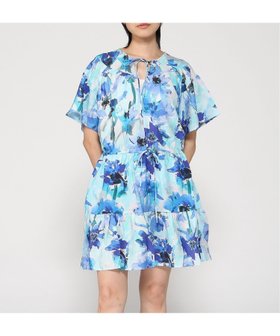 【デシグアル/Desigual】のリボン付きのフルイドなショートドレス 人気、トレンドファッション・服の通販 founy(ファニー) ファッション Fashion レディースファッション Fashion for Women ワンピース Dresses フォーマル・パーティードレス・結婚式用ドレス Elegant & Casual Dresses カラフル Colorful Design シューズ Shoes, Footwear ショート Short, Short Length スリーブ Sleeve, Long Sleeve / Short Sleeve デニム Denim, Jeans Material ドレス Dress, One-Piece バタフライ Butterfly, Butterfly Motif パターン Pattern, Design Print パッチワーク Patchwork, Mixed Fabric フリル Frill, Ruffle プリント Print, Printed Pattern メンズ Men's, Menswear リボン Ribbon, Bow |ID:prp329100004647099