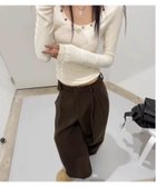 【チェルカ/CERCA】のMEMECLE/スタッズ クルーネックカットソー 人気、トレンドファッション・服の通販 founy(ファニー) ファッション Fashion レディースファッション Fashion for Women トップス・カットソー Cut & Sew Tops カットソー・ベーシックTシャツ Cut-and-Sewn Tops / Stretch Tees & Basics おすすめ Recommended / Our Picks シンプル Simple, Minimal スタッズ Studs, Metal Accents トレンド Trend, Trending Now 羽織 Haori, Light Jacket thumbnail ホワイト|ID: prp329100004647107 ipo3291000000033545741