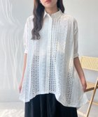 【その他のブランド/Other】の○イレギュラーヘムMIX5分袖チュニック オフレース2|ID: prp329100004647112 ipo3291000000033609883
