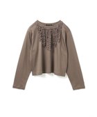 【マーコート/MARcourt】のmizuiro ind フロントフリルプルオーバー 人気、トレンドファッション・服の通販 founy(ファニー) ファッション Fashion レディースファッション Fashion for Women トップス・カットソー Cut & Sew Tops カジュアルプルオーバー・ニットトップス Pullovers & Knit Tops / Casual Pullovers インナー Innerwear カットソー Cut and Sewn Top シンプル Simple, Minimal スタイリッシュ Stylish, Fashionable フリル Frill, Ruffle ポケット Pocket, Pocket Detail 無地 Plain, Solid Color 秋 Autumn 長袖 Long Sleeve, Full Sleeve thumbnail ピンクベージュ|ID: prp329100004647119 ipo3291000000033651929