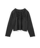 【マーコート/MARcourt】のmizuiro ind フロントフリルプルオーバー 人気、トレンドファッション・服の通販 founy(ファニー) ファッション Fashion レディースファッション Fashion for Women トップス・カットソー Cut & Sew Tops カジュアルプルオーバー・ニットトップス Pullovers & Knit Tops / Casual Pullovers インナー Innerwear カットソー Cut and Sewn Top シンプル Simple, Minimal スタイリッシュ Stylish, Fashionable フリル Frill, Ruffle ポケット Pocket, Pocket Detail 無地 Plain, Solid Color 秋 Autumn 長袖 Long Sleeve, Full Sleeve thumbnail ブラック|ID: prp329100004647119 ipo3291000000033651932