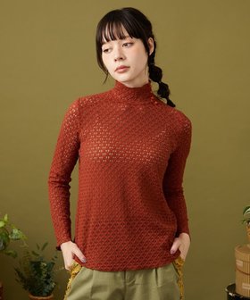 【ホコモモラ/Jocomomola】のアイレットレースカットソー 人気、トレンドファッション・服の通販 founy(ファニー) ファッション Fashion レディースファッション Fashion for Women トップス・カットソー Cut & Sew Tops カットソー・ベーシックTシャツ Cut-and-Sewn Tops / Stretch Tees & Basics おすすめ Recommended / Our Picks インナー Innerwear カットソー Cut and Sewn Top シアー Sheer, See-Through シンプル Simple, Minimal ハイネック High Neck, Mock Neck ベーシック Basic, Essential ポケット Pocket, Pocket Detail ロング Long, Long-Length エレガント 上品 Elegant 冬 Winter / This Winter 夏 Summer 春 Spring 無地 Plain, Solid Color 秋 Autumn |ID:prp329100004647137