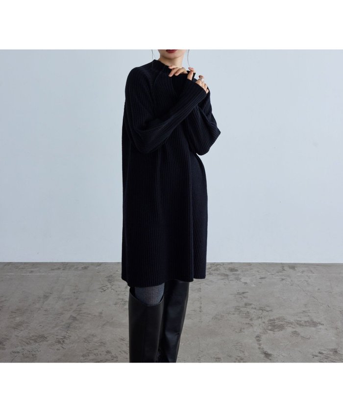 【ユナイテッドアローズ/UNITED ARROWS】のEMMEL REFINES EM リブ ボトルネック ニットワンピース インテリア・キッズ・メンズ・レディースファッション・服の通販 founy(ファニー) https://founy.com/ ファッション Fashion レディースファッション Fashion for Women ワンピース Dresses ニットワンピース Knit Dresses 厚底 Platform Shoes 秋 Autumn トレンド Trend, Trending Now フィット Fit, Slim Fit ボトルネック Bottle Neck, Mock Neck ロング Long, Long-Length 冬 Winter / This Winter おすすめ Recommended / Our Picks 2024年 2024 2024-2025秋冬・A/W Autumn/Winter 2024–25 AW24–25 |ID: prp329100004647144 ipo3291000000033610074