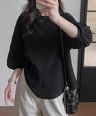 【アイモハ/aimoha】の【BANICO】ステッチラインデザインTシャツ 人気、トレンドファッション・服の通販 founy(ファニー) ファッション Fashion レディースファッション Fashion for Women トップス・カットソー Cut & Sew Tops シャツ・ブラウス・オフィスカジュアル Elegant Blouses & Button-Ups ロングTシャツ・Tシャツ Longline T-Shirts & Tees シンプル Simple, Minimal トレンド Trend, Trending Now 長袖 Long Sleeve, Full Sleeve thumbnail ブラック|ID: prp329100004647147 ipo3291000000033545963
