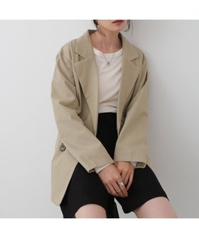 【バブ ブージュルード/Bab Bou Jeloud】のセットアップ対応可 ドットダメージテーラードジャケット 人気、トレンドファッション・服の通販 founy(ファニー) ファッション Fashion レディースファッション Fashion for Women アウター Coat / Outerwear Collection レディースジャケット・軽アウター Jackets テーラードジャケット / 通勤・きれいめスタイル Tailored Jackets & Blazers おすすめ Recommended / Our Picks ジャケット Jacket, Outerwear セットアップ Set-Up, Coordinated Outfit ダメージ Distressed, Destroyed デニム Denim, Jeans Material ドット Polka Dot, Dot Pattern ローファー Loafers, Slip-On Shoes ヴィンテージ Vintage Style 秋 Autumn |ID:prp329100004647153