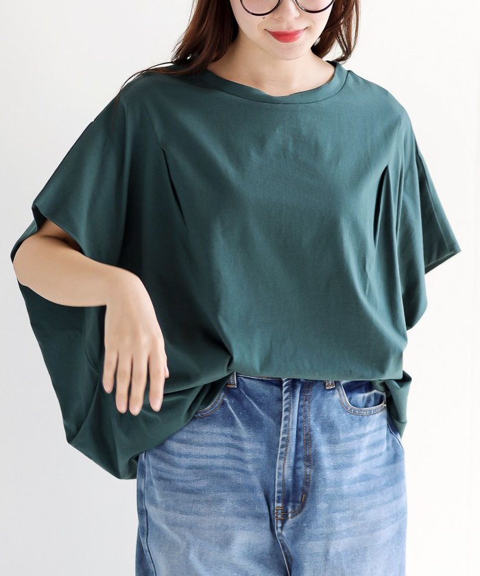 【アールピーエス/rps】のドルマンカットTee インテリア・キッズ・メンズ・レディースファッション・服の通販 founy(ファニー) https://founy.com/ ファッション Fashion レディースファッション Fashion for Women シンプル Simple, Minimal デコルテ Décolleté, Neckline ドレープ Drape, Draping Fabric |ID: prp329100004647172 ipo3291000000033546083