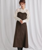 【ミスティ ウーマン/mysty woman】のシャツドッキングワンピース 人気、トレンドファッション・服の通販 founy(ファニー) ファッション Fashion レディースファッション Fashion for Women ワンピース Dresses おすすめ Recommended / Our Picks クラシカル Classical, Vintage-Inspired シアー Sheer, See-Through シャーリング Shirring, Ruched ショート Short, Short Length ドッキング Docking, Mixed Material ベロア Velour, Soft Velvet レース Lace, Lace Fabric 人気 Popular, Best Seller A/W・秋冬 Autumn/Winter thumbnail ブラウン|ID: prp329100004647180 ipo3291000000033546132