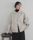 【リアン/Lian】のフェイクレザーミドルブルゾン 人気、トレンドファッション・服の通販 founy(ファニー) ファッション Fashion レディースファッション Fashion for Women アウター Coat / Outerwear Collection ブルゾンジャケット・スポーティアウター Blouson Jackets ジャケット Jacket, Outerwear フェイクレザー Faux Leather, PU Leather エレガント 上品 Elegant thumbnail ホワイト系その他|ID: prp329100004647197 ipo3291000000033546214