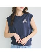 【コカ/COCA】のエンブレムロゴノースリーブトップス 人気、トレンドファッション・服の通販 founy(ファニー) ファッション Fashion レディースファッション Fashion for Women トップス・カットソー Cut & Sew Tops キャミソール&ノースリーブ Camisoles & Sleeveless Tops シンプル Simple, Minimal ジャケット Jacket, Outerwear スウェット / スエット Sweatshirt, Sweatwear デニム Denim, Jeans Material ノースリーブ Sleeveless, No-Sleeve ポケット Pocket, Pocket Detail リラックス Relax, Relaxed Fit ワイド Wide, Wide Fit おすすめ Recommended / Our Picks エレガント 上品 Elegant thumbnail Navy|ID: prp329100004647204 ipo3291000000033546243