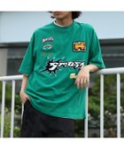 【アイモハ/aimoha】のHOOK- アメカジ風ワッペン刺繍半袖TEE 人気、トレンドファッション・服の通販 founy(ファニー) ファッション Fashion レディースファッション Fashion for Women トップス・カットソー Cut & Sew Tops イラスト Illustration ジャケット Jacket, Outerwear トレンド Trend, Trending Now フロント Front, Front Design ブルゾン Blouson, Bomber Jacket ワイド Wide, Wide Fit 人気 Popular, Best Seller 半袖 Short Sleeve, Half Sleeve 定番 Standard, Basic Item thumbnail グリーン|ID: prp329100004647208 ipo3291000000033546264