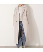 【プロポーション ボディドレッシング/PROPORTION BODY DRESSING】のダブル釦チェスターコート 人気、トレンドファッション・服の通販 founy(ファニー) ファッション Fashion レディースファッション Fashion for Women アウター Coat / Outerwear Collection コート・ロングコート・ピーコート Long Coats, Peacoats & More チェスターコート・ロング丈アウター Chester Coats / Chesterfield Long Coats インナー Innerwear ダブル Double, Double-Breasted チェスターコート Chester Coat, Long Coat フェミニン Feminine, Girly リラックス Relax, Relaxed Fit エレガント 上品 Elegant 日本製 Made In Japan thumbnail グレージュ|ID: prp329100004647214 ipo3291000000033929991