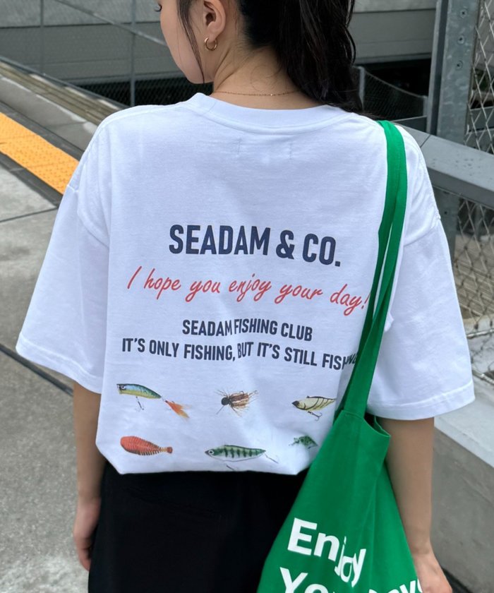 【チャオパニックティピー/CIAOPANIC TYPY】の【SEADAM】 UNISEX ルアーコレクションTEE インテリア・キッズ・メンズ・レディースファッション・服の通販 founy(ファニー) https://founy.com/ ファッション Fashion レディースファッション Fashion for Women プリント Print, Printed Pattern ユニセックス Unisex, Genderless リアル Real, Realistic ワンポイント One Point, Statement Accent おすすめ Recommended / Our Picks 夏 Summer |ID: prp329100004647218 ipo3291000000033546298