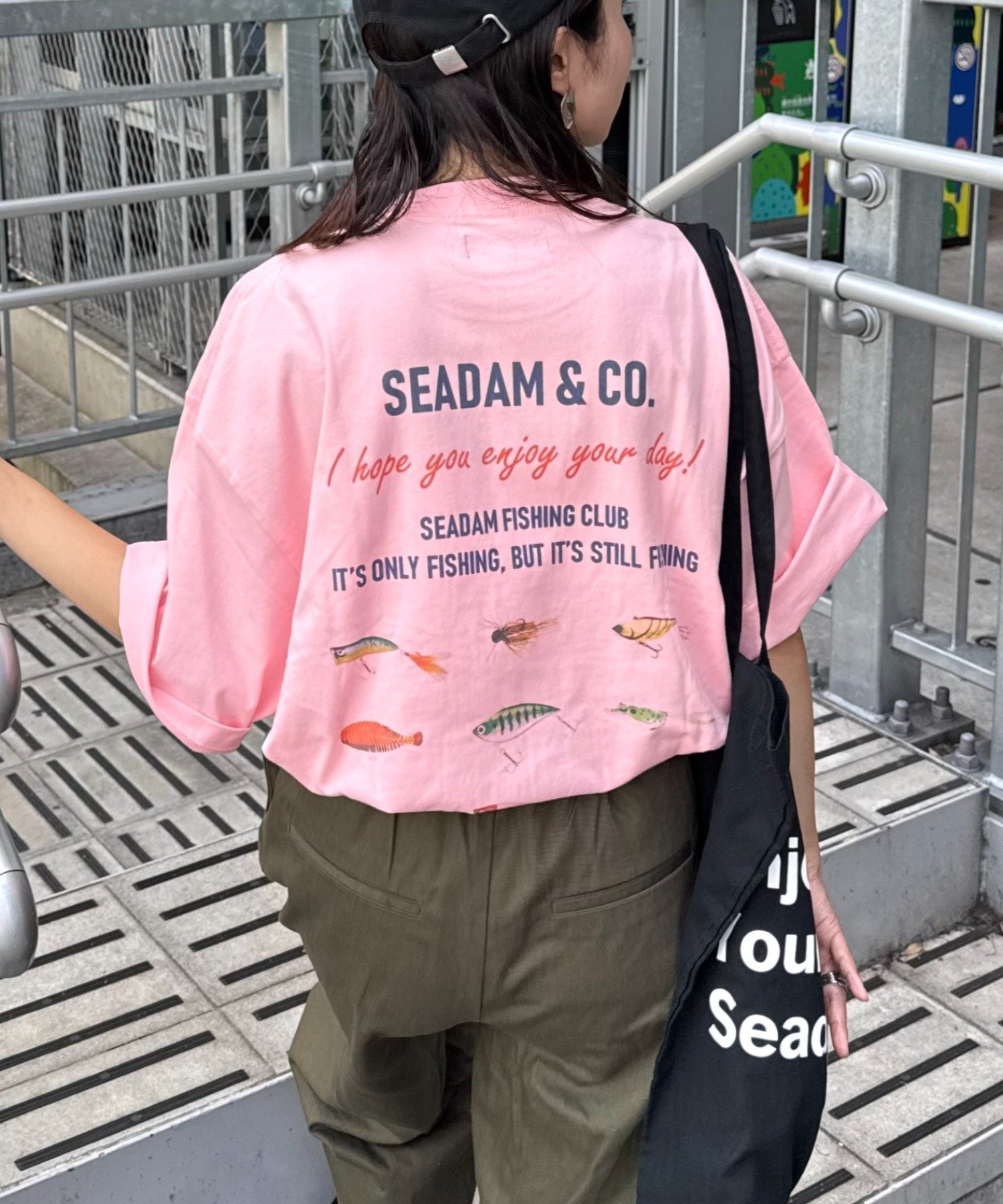 【チャオパニックティピー/CIAOPANIC TYPY】の【SEADAM】 UNISEX ルアーコレクションTEE インテリア・キッズ・メンズ・レディースファッション・服の通販 founy(ファニー) 　ファッション　Fashion　レディースファッション　Fashion for Women　プリント　Print, Printed Pattern　ユニセックス　Unisex, Genderless　リアル　Real, Realistic　ワンポイント　One Point, Statement Accent　おすすめ　Recommended / Our Picks　夏　Summer　ピンク|ID: prp329100004647218 ipo3291000000033546305
